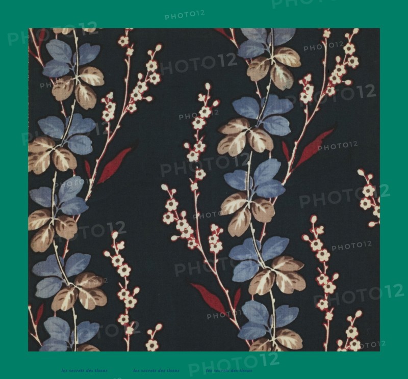 French fabrics; first half of the nineteenth century; 1800; 1810; 1820; 1830; 1840; 1850