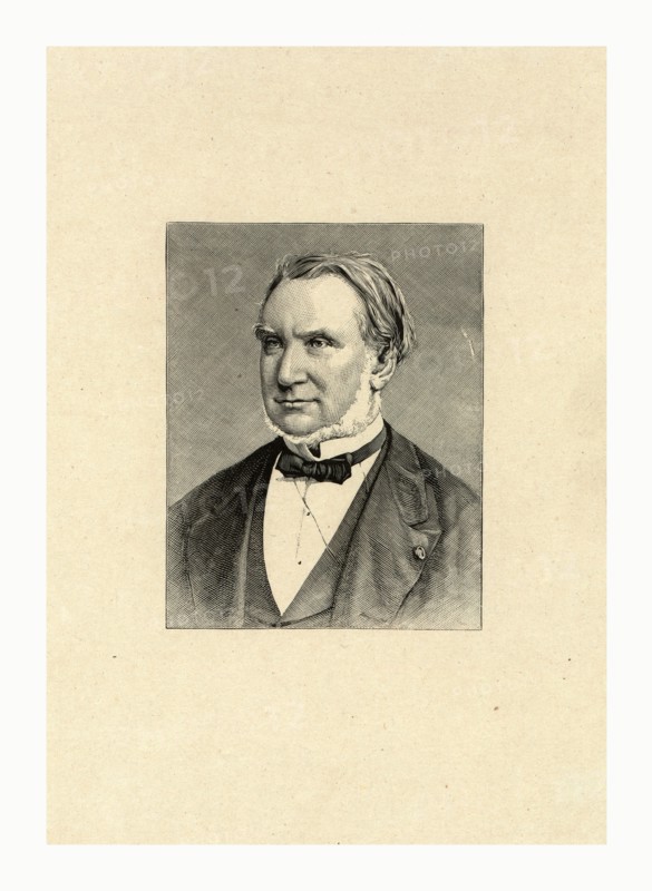 Dupuy de LÃ´me, marine engineer who built a dirigible for the French government in 1872, head-and-shoulders portrait, between 1880 and 1900