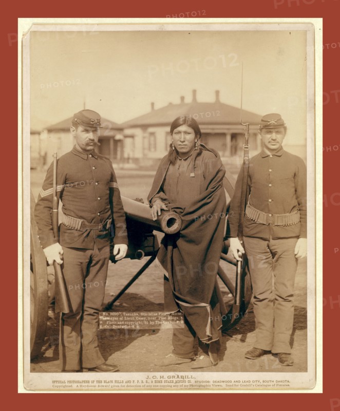 Tasunka, (alias Plenty Horse[s]). The slayer of Lieut. Casey, near Pine Ridge, S.D., John C. H. Grabill was an american photographer. In 1886 he opened his first photographic studio