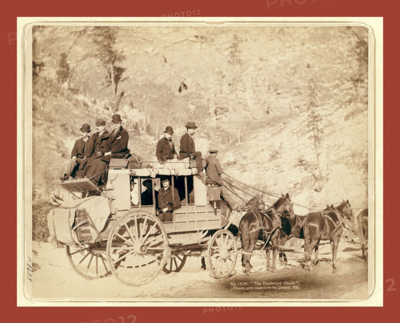 The Deadwood Coach, John C. H. Grabill was an american photographer. In 1886 he opened his first photographic studio
