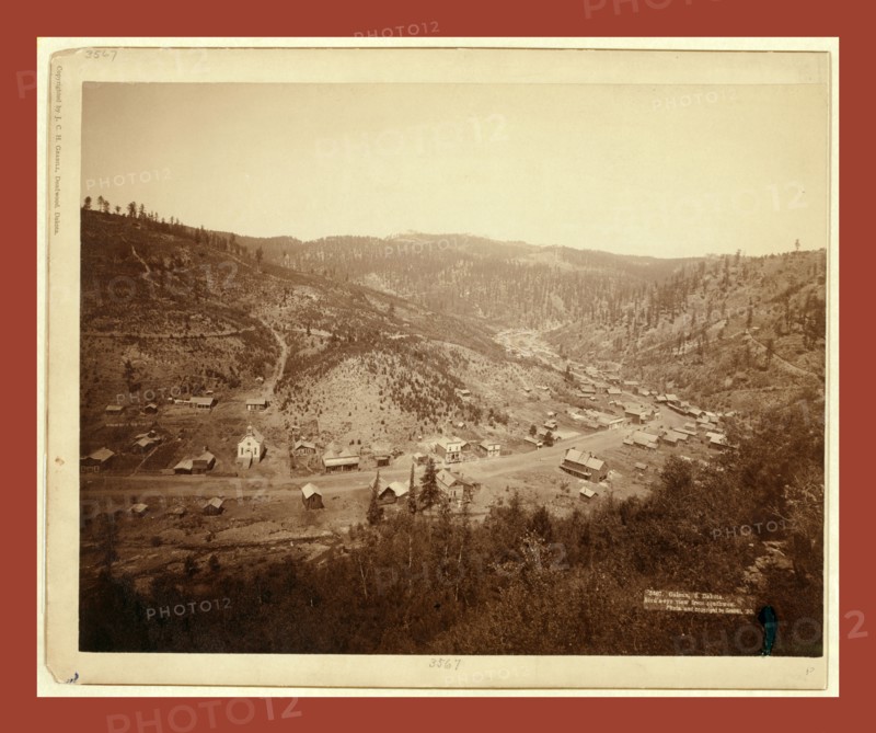 Galena, S. Dakota. Bird's-eye view from southwest, John C. H. Grabill was an american photographer. In 1886 he opened his first photographic studio