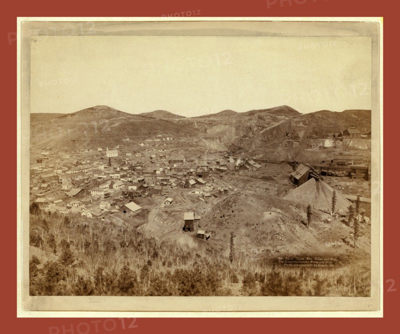 Lead City Mines and Mills. The Great Homestake Mines and Mills, John C. H. Grabill was an american photographer. In 1886 he opened his first photographic studio