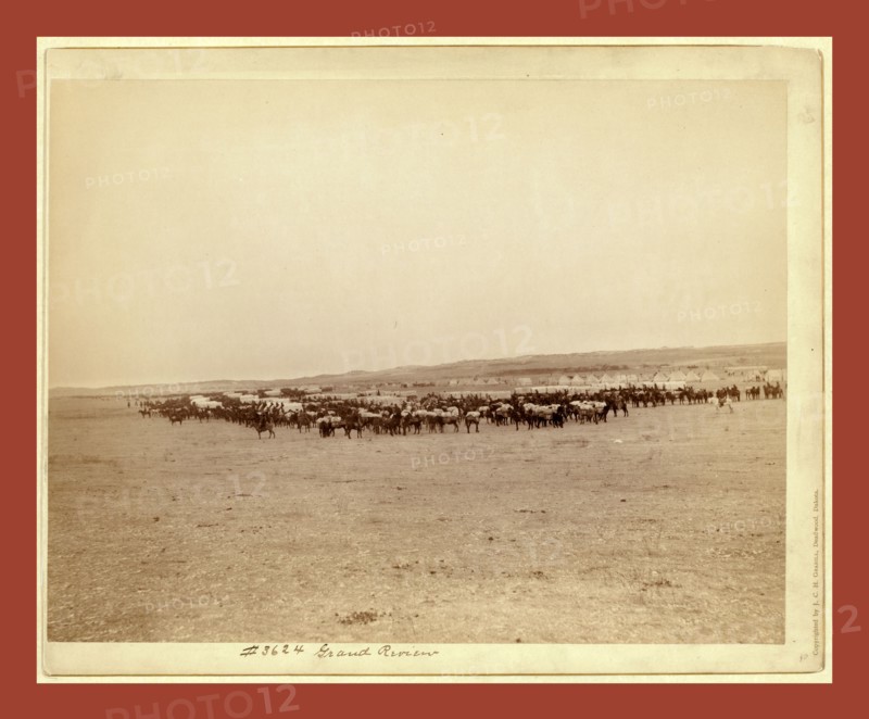 Grand review, John C. H. Grabill was an american photographer. In 1886 he opened his first photographic studio
