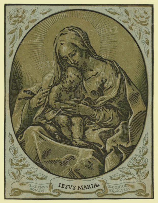 The Virgin and Child, between 1630 and 1655, Coriolano, Bartolomeo, approximately 1599-approximately 1676