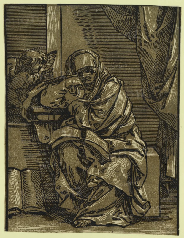 Sibyll, between 1630 and 1655, Coriolano, Bartolomeo, approximately 1599-approximately 1676