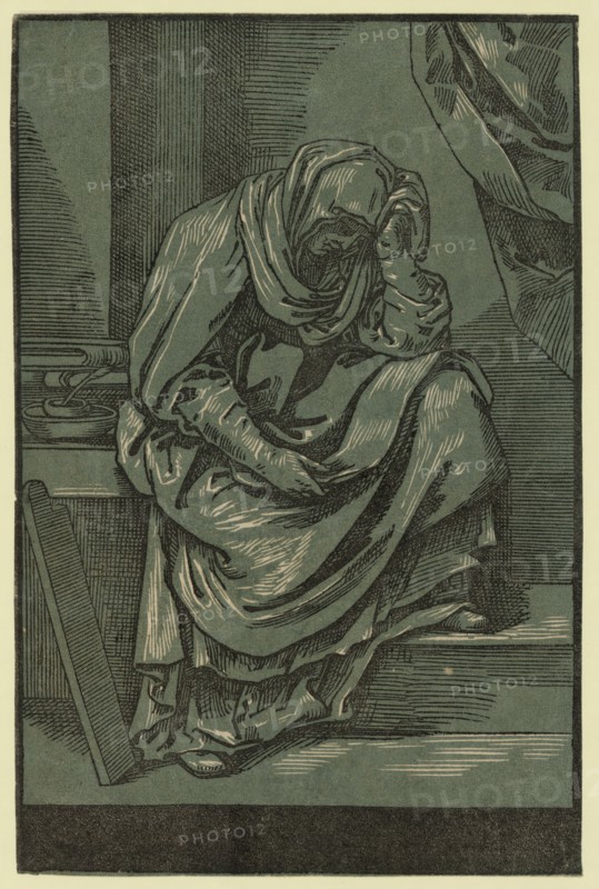 Sibyll, between 1630 and 1655, Coriolano, Bartolomeo, approximately 1599-approximately 1676