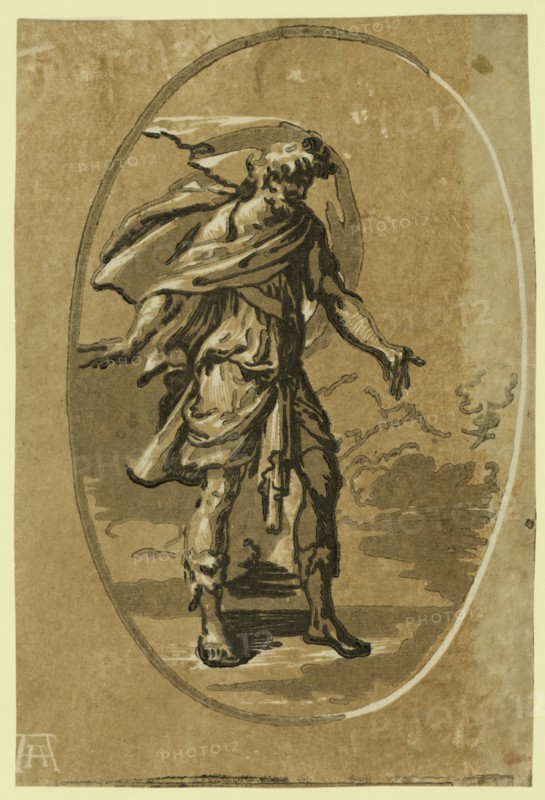 Surprise, between 1500 and 1530, printed later, Carpi, Ugo da, 1480-approximately 1532