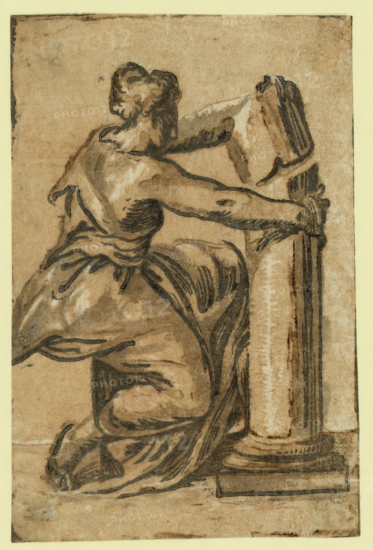 Fortitude, between 1500 and 1610, Carpi, Ugo da, 1480-approximately 1532