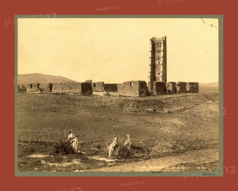 Tlemcen Enclosure Mansoura, Algiers, Neurdein brothers 1860 1890, the Neurdein photographs of Algeria including Byzantine and Roman ruins in Tébessa and Thamugadi; mosques, shrines, public buildings, palaces, and street scenes in Mostaganem, Biskra, Algiers, Tlemcen, Constantine, Oran, and Sidi Bel AbbÃ¨s; and the cathedral at Carthage. Portraits of Algerian people include Berbers, Ouled NaÃ¯l women, and prisoners in Annaba. Tunisian views include mosques, buildings, and street scenes in Tunis.