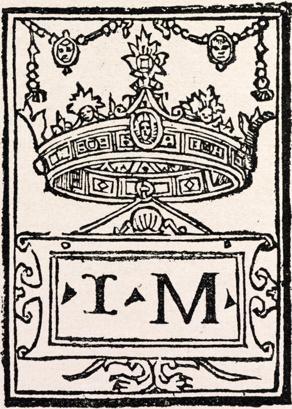 J.  Fr. Pico della Mirandula. Mirandula, G. Mazzocchi, 1520