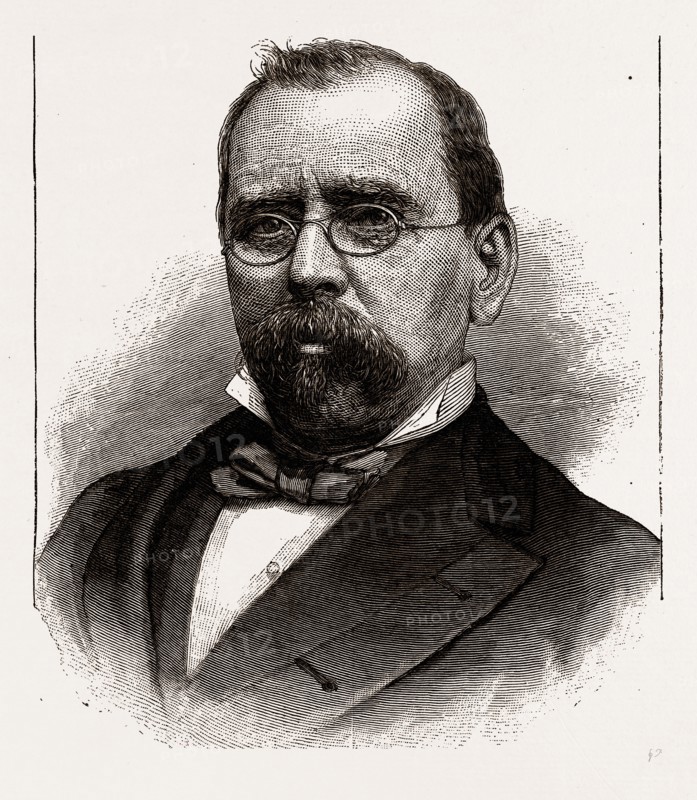WILLIAM R. GRACE, MAYOR-ELECT OF NEW YORK, 1880, 19th century engraving, USA, America