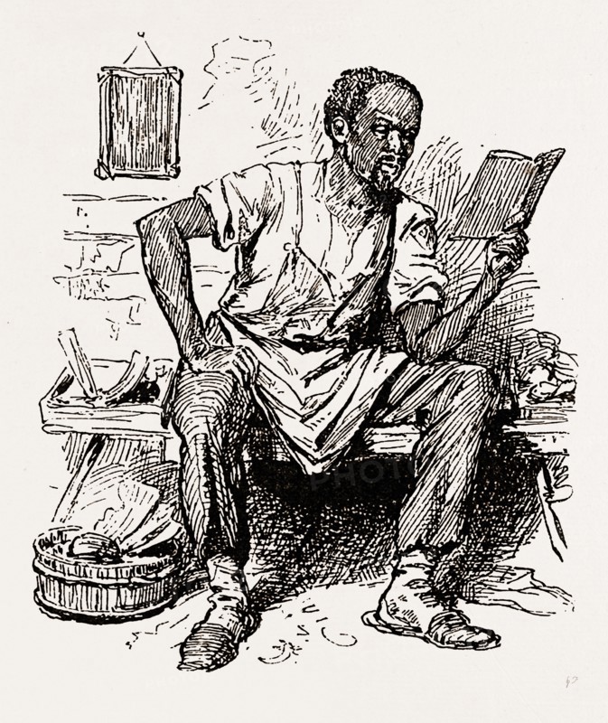 Charleston, South Carolina, THE GOOD BROTHER", 1880, 19th century engraving, USA, America