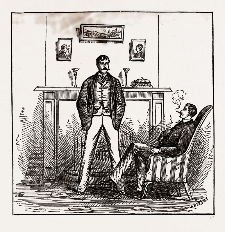 NOT SO USELESS AS IT LOOKS", 1880, 19th century engraving, USA, America
