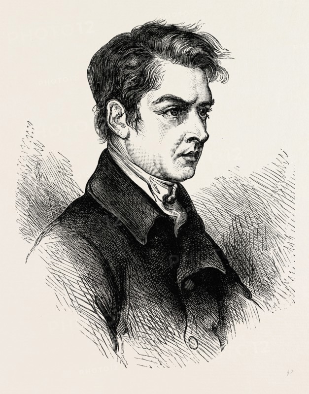 HAZLITT, London, UK, 19th century engraving