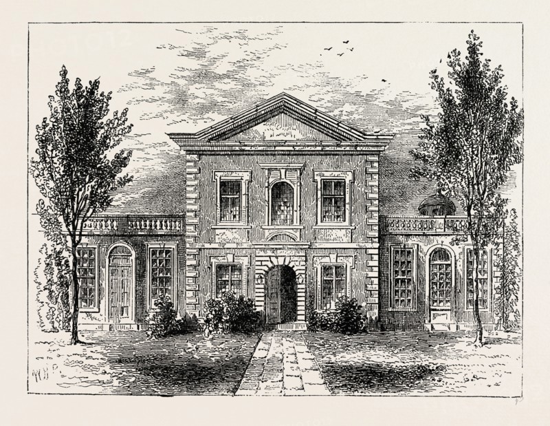 BARBER-SURGEONS' HALL, 1800, London, UK, 19th century engraving