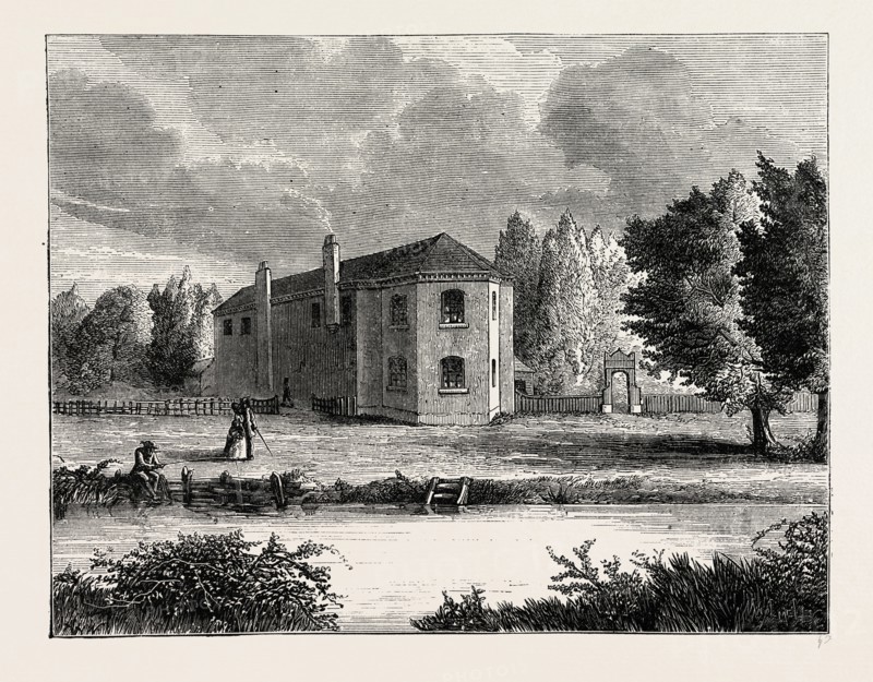 Copenhagen house, London, UK, 19th century engraving