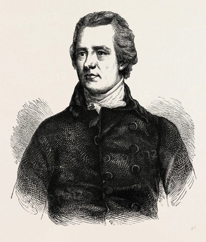 WILLIAM PITT. London, UK, 19th century engraving