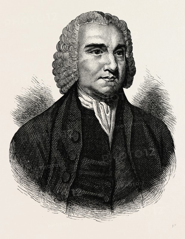 LORD THURLOW. London, UK, 19th century engraving