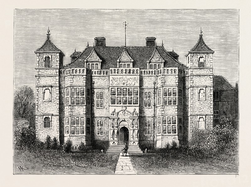 CAMPDEN HOUSE 1720. London, UK, 19th century engraving