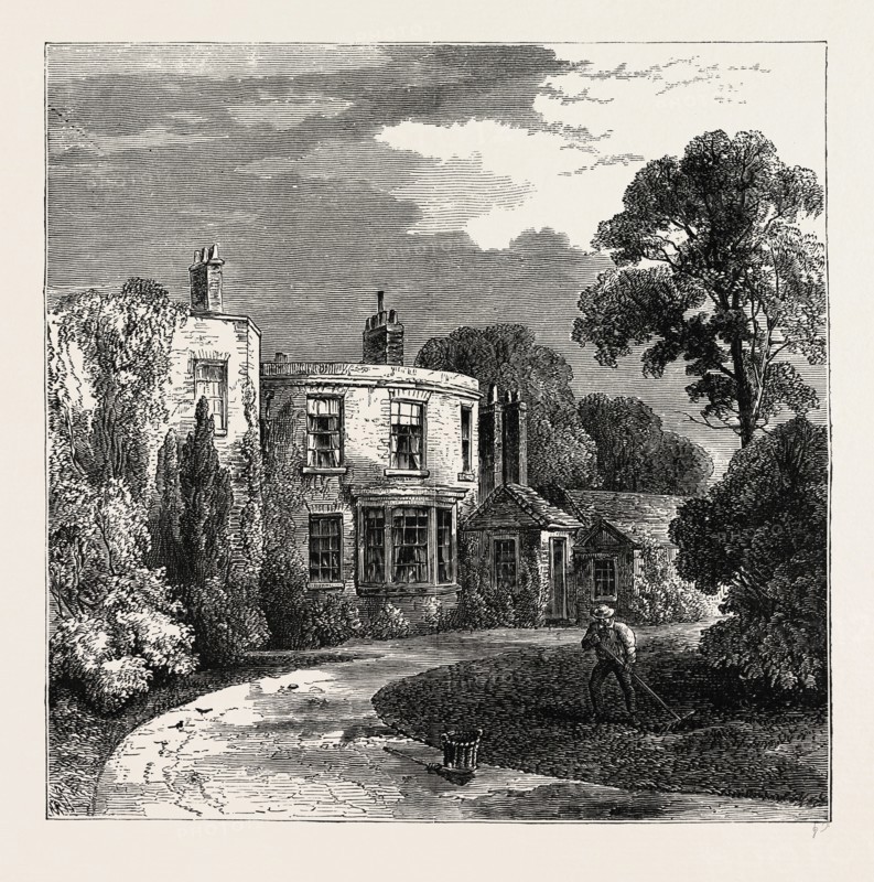 CREMORNE FARM, 1829. London, UK, 19th century engraving