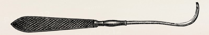 aneurysm needle, medical equipment, surgical instrument, history of medicine