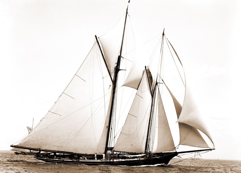 Constellation, Constellation (Schooner), Yachts, 1891