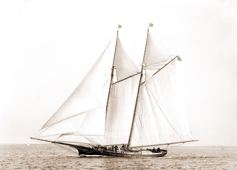 Adrienne, Adrienne (Schooner), Yachts, 1883