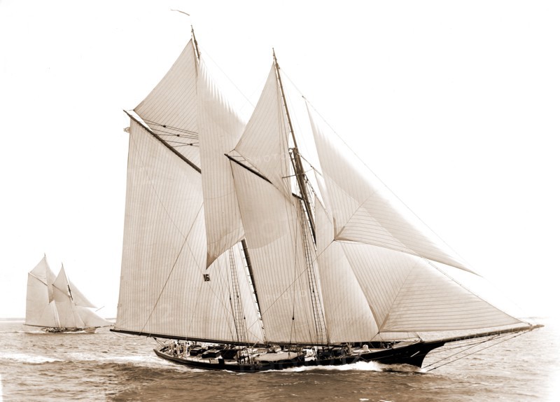 Fortuna, Fortuna (Schooner), Morgan Cup race, Regattas, Yachts, 1892