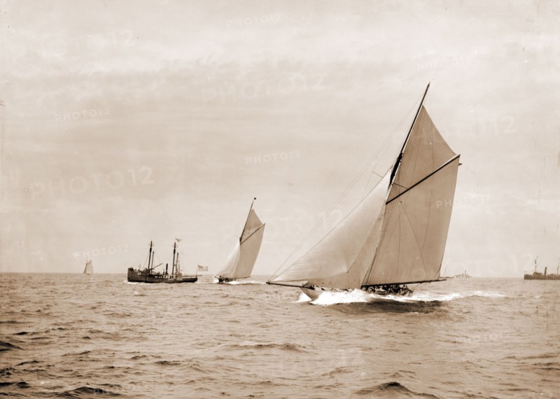 The Start, Vigilant (Yacht), Valkyrie II (Yacht), America's Cup races, Yachts, Regattas, 1893