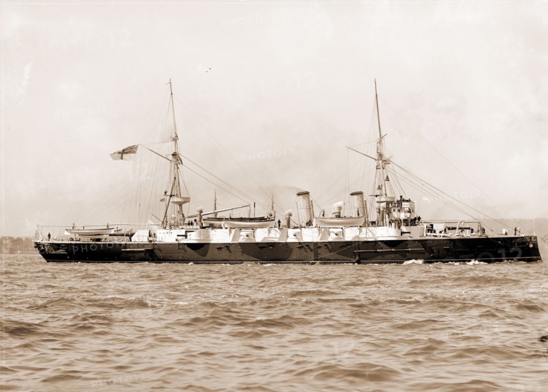 Australia, English ship, Australia (Ship), Government vessels, British, 1890