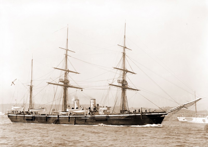 Rynda, Russian ship, Rynda (Corvette), Government vessels, Russian, 1890