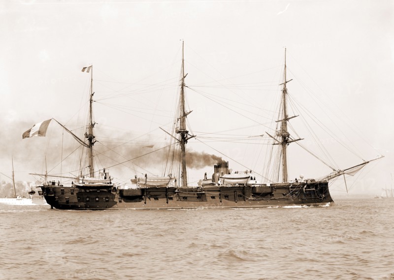 Arethuse, French ship, Arethuse (Ship), Government vessels, French, 1890