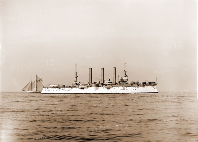 U.S.S. Brooklyn, Brooklyn (Cruiser), Cruisers (Warships), American, 1899