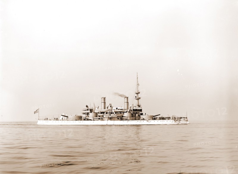 U.S.S. Indiana, Indiana (Battleship), Battleships, American, 1899