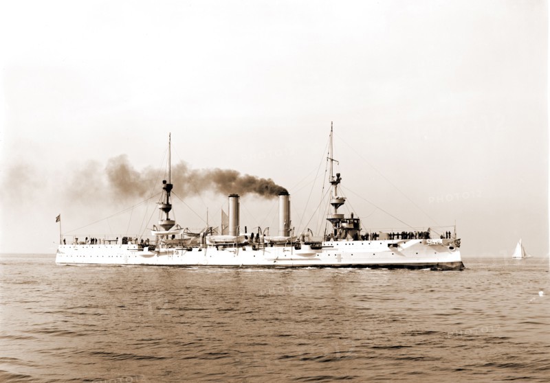 U.S.S. New Orleans, New Orleans (Cruiser), Cruisers (Warships), American, 1899