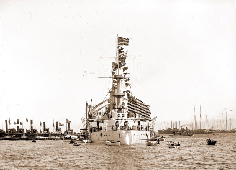 U.S.S. Kearsarge, Kearsarge (Battleship), Battleships, American, 1898