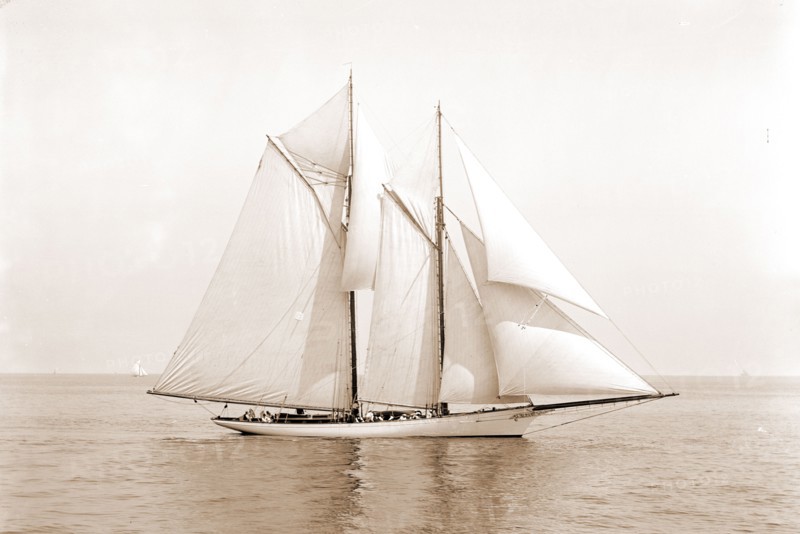 Shamrock, Shamrock (Schooner), Yachts, 1892