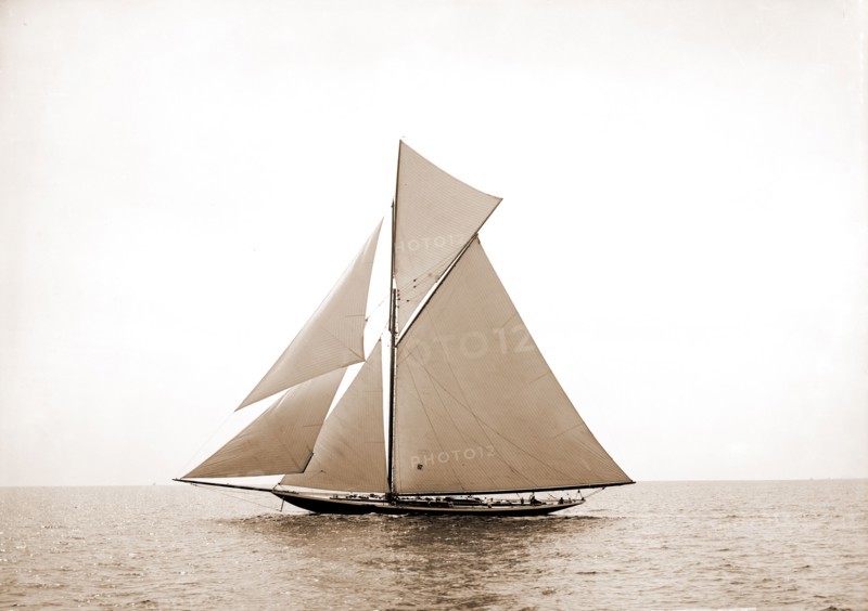 Jubilee, Peabody, Henry G, (Henry Greenwood), 1855-1951, Jubilee (Yacht), America's Cup races, Yachts, 1893