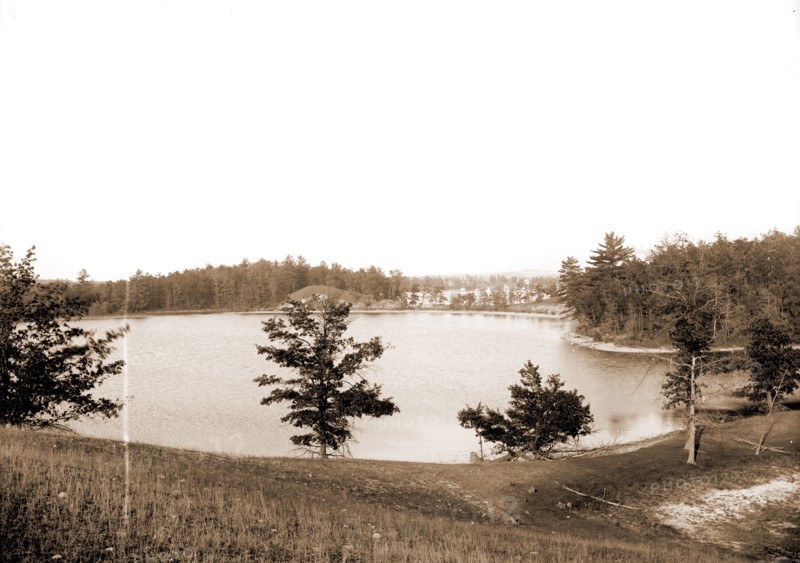 Hogsback, Lake Orion, Mich, The, Lakes & ponds, United States, Michigan, Orion, Lake, 1880