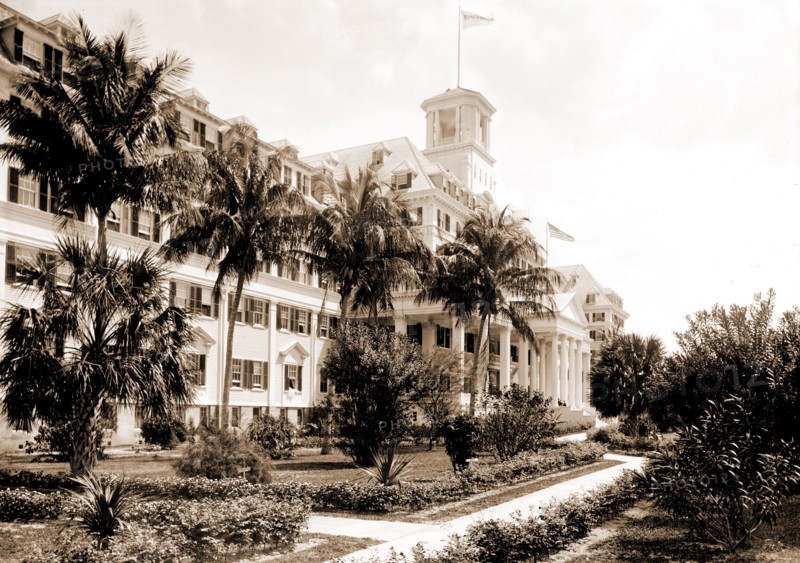 Hotel Royal Poinciana, Palm Beach, Fla, Resorts, Hotels, United States, Florida, Palm Beach, 1900