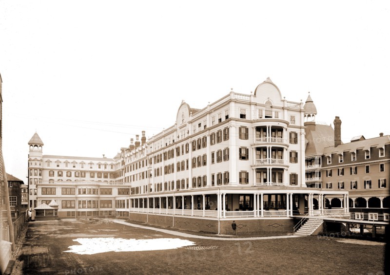 Hotel Traymore, Atlantic City, N.J, Hotel Traymore (Atlantic City, N.J.), Hotels, United States, New Jersey, Atlantic City, 1900