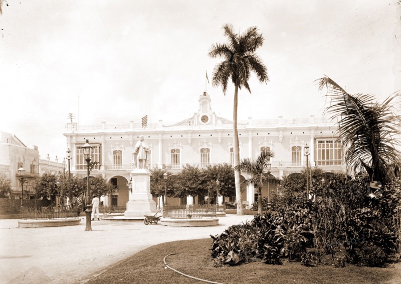Palace of the Governor, Havana, Palacio de los Capitanes General (Havana, Cuba), Official residences, Castles & palaces, Cuba, Havana, 1900