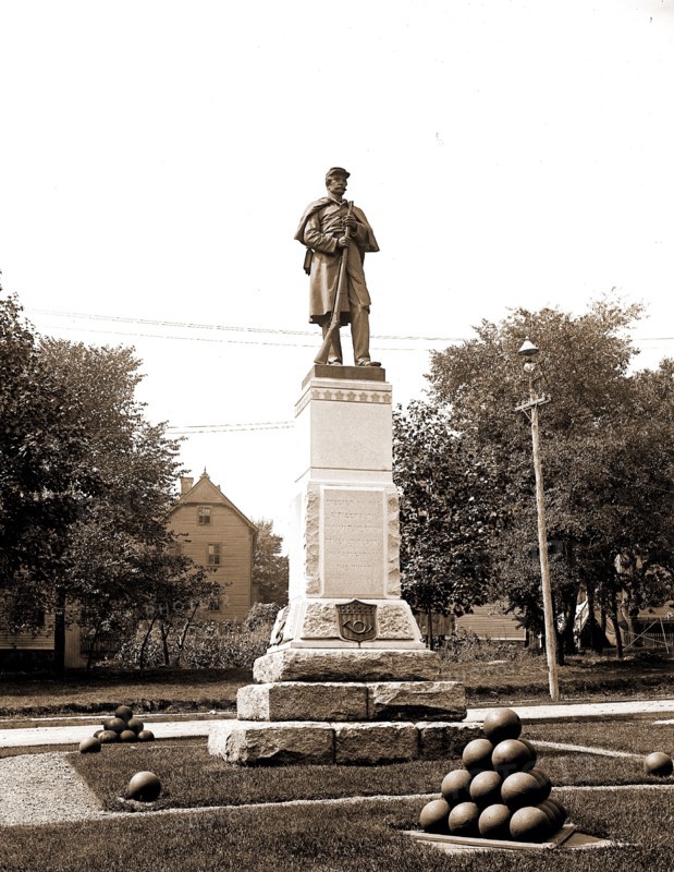 Soldiers' Monument, Mt. Vernon, N.Y, Monuments & memorials, United States, History, Civil War, 1861-1865, United States, New York (State), Mount Vernon, 1903