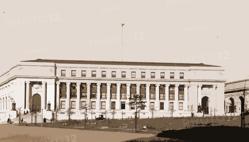 Post office, Wash(ington), D.C, Post offices, United States, District of Columbia, Washington (D.C.), 1908