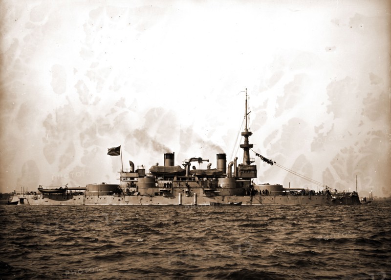 U.S.S. Massachusetts, Massachusetts (Battleship : 1896-1920), Battleships, American, 1898