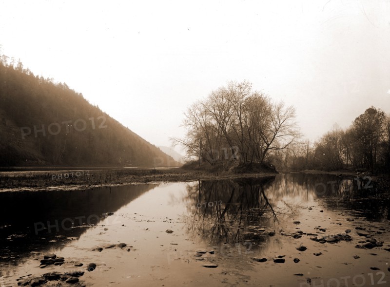 Chemung River, Elmira, N.Y, Rivers, United States, New York (State), Elmira, United States, New York (State), Chemung River, 1890