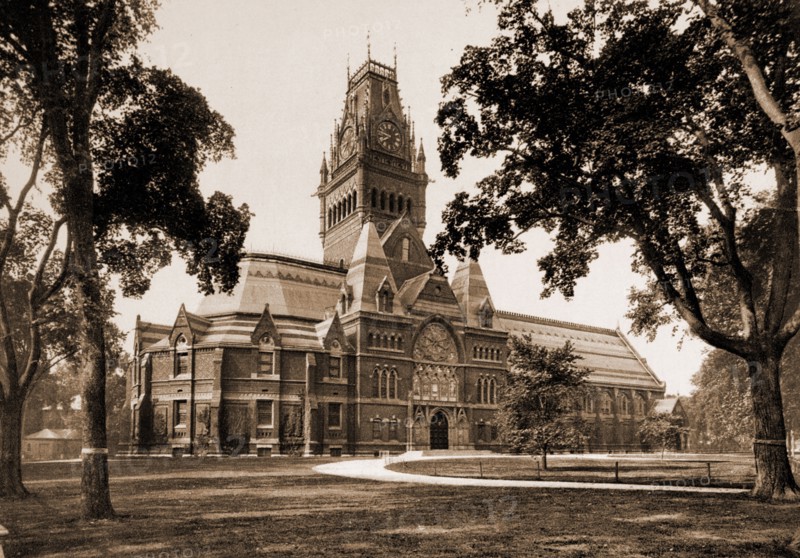 Memorial Hall, Harvard University, Harvard University, Univeristies & colleges, United States, Massachusetts, Cambridge, 1900