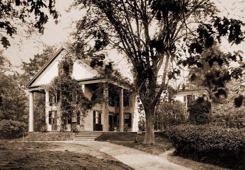 The Whittier House, Danvers, Massachusetts, Whittier, John Greenleaf, 1807-1892, Dwellings, United States, Massachusetts, Danvers, 1899