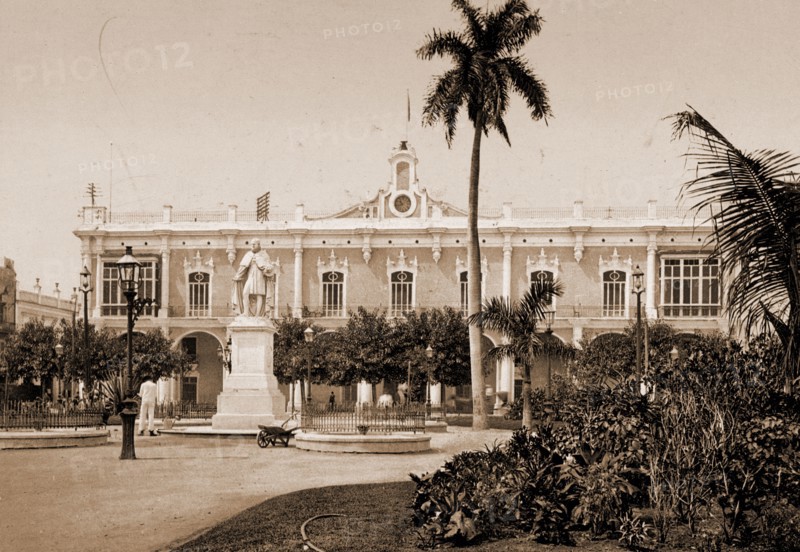 Palacio del Gobierno General, Habana, Jackson, William Henry, 1843-1942, Official residences, Cuba, Havana, 1900
