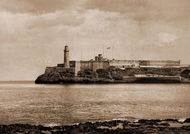 Castillo del Morro, Habana, Jackson, William Henry, 1843-1942, Forts & fortifications, Cuba, Havana, 1900